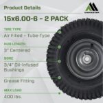 MARASTAR 21446-2PK 15x6.00-6 Tire - Image 3