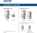 Schlage FE575 CAM 619 ACC Camelot Keypad Lock with Accent Lever - Image 2