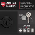 Kwikset Casey Entry Door Handle with Lock and Key - Image 2