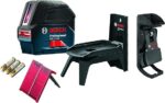 BOSCH GCL 2-160 65 Ft Self-Leveling Cross-Line Laser with Plumb Points - Image 3