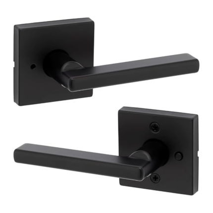Kwikset Halifax Interior Privacy Door Handle with Lock